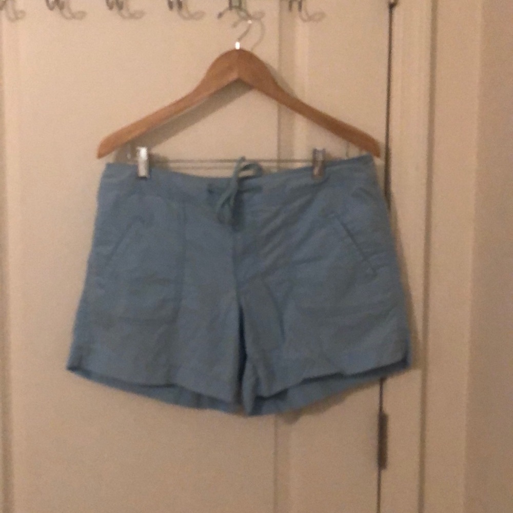 Old navy tie front shorts.  Sz 12